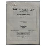 1940 The Parker Gun Dealers Price List