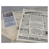 1925 Hoffman Arms Co Ardmore Oklahoma Price List/