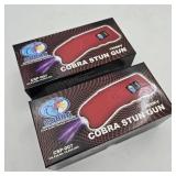 Pair of Red Cobra CSP-007 Stun Guns
