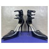 Stuart Weitzman Privacy Black Supple Stiletto