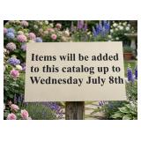MORE ITEMS ADDED DAILY UNTIL JULY 8th!