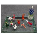 Miniature Glass Christmas Ornaments