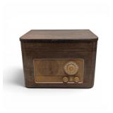 WARDS AIRLINE AIR TABLE TOP RADIO RECORD PLAYER