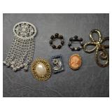 Costume Jewelry Brooches