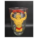 Vintage WWF Hulkamania Hulk Hogan Footed Beer
