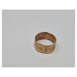 14k Gold Pipe Band .5g