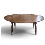 Mid-Century Maple Dropleaf Coffee Table