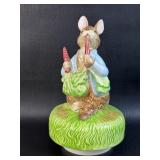 Beatrix Potter Peter Rabbit Rotating Music Box