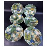 6 MCM Fiberglass Cereal Bowls