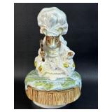 Beatrix Potter Lady Mouse Hand Painted Ceramic