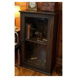 Antique Glass Front Cabinet, Cabinet Only