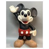 Vintage Cast Iron Mickey Mouse Coin Piggy Bank