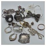 83G STERLING SILVER SCRAP OR WEARABLE JEWELRY