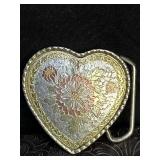HEART BELT BUCKLE
