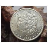 1904 O Morgan Silver Dollar