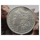 1884 O Morgan Silver Dollar