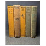 Zane Grey Hardcover Western Novels Books