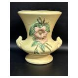McCoy Pottery Blossom Time Yellow Vase