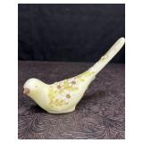 VINTAGE FENTON BIRD OF HAPPINESS HAND PAINTED BY