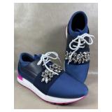 Pollini Italy Sneakers & Rhinestones Size 6.5 or