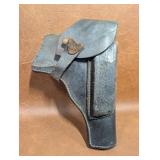 German WW2  Walther P38 Black Leather Pistol