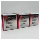 300 ct. Hornady Black Powder 44 Cal .451"