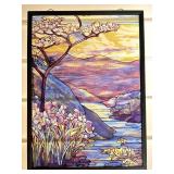 VINTAGE TIFFANY STUDIOS STAINED GLASS