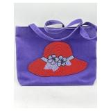 PURPLE RED HAT SOCIETY PURSE HANDBAG
