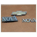 70s Chevrolet Nova Emblems