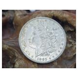 1882 O Morgan Silver Dollar