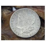 1884 S Morgan Silver Dollar