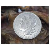 1885 O Morgan Silver Dollar