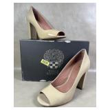 Vince Camuto Riston Blush Smooth Patent Pumps
