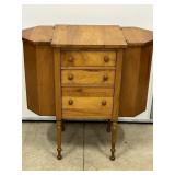 ANTIQUE MARTHA WASHINGTON SEWING CABINET GREAT