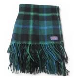 Vtg Pendleton Wool Stadium Blanket Blue Green