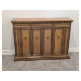 Mid-Century Neoclassical Server Cabinet by Baker