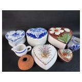 Lot of Trinket Boxes w/ Smalls