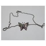 Sterling Silver Mother of Pearl Necklace MOP
