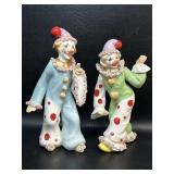 Vintage NAPCO Clown Figurines