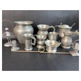 Lot of Pewter Smalls Some Damaged