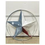 TEXAS STAR MADE OUT OF TEXAS LICENSE PLATES
