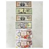 SIX ONE MILLION DOLLAR BILLS RUTHERFORD B. HAYES,