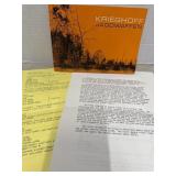 Kreighoff Jagdwaffen Firearms Catalog/ Brochure/