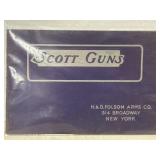 VTG Scott Guns Catalog/ Brochure/ advertisement