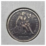1888 DIME