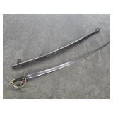 N. P. Ames Civil War Era Calvary Sword & Scabbard