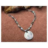 Park Lane Artisan MOP & Abalone Necklace