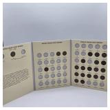 1858 FLYING CENT & 21 INDIAN HEAD PENNIES IN BOOK