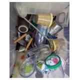 Keep Box Storage Tote W/ Contents
