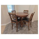 Modern Pub Table & Four Chairs Good Condition